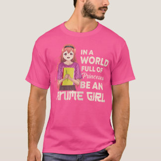 Mädchen nur ein Mädchen, das Anime und Skizzen Lie T-Shirt