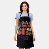 Mädchen nur wollen Spaß haben Nostalgie in den 198 Schürze (Getragen)