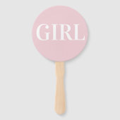 Mädchen oder junge Hand Fans Baby Shooting Game Fächer (Vorderseite)