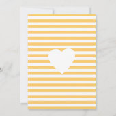 Mädchen oder Junge Showrockner Einladung (Rückseite)