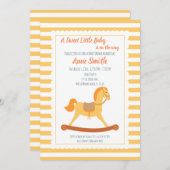 Mädchen oder Junge Showrockner Einladung (Vorne/Hinten)