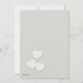 Mädchen-oder Jungen-Geschlecht decken Einladung (Rückseite)