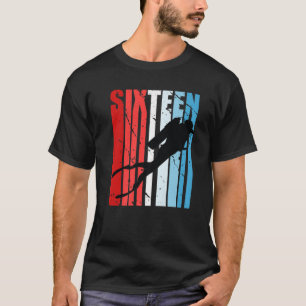 Mädchen oder Jungen Tauchen 16. Geburtstag Tiefsee T-Shirt