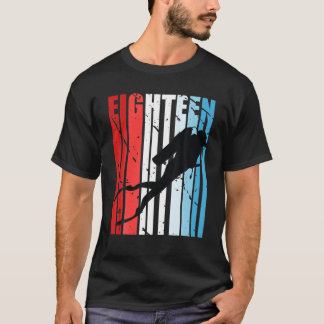 Mädchen oder Jungen Tauchen 18. Geburtstag Tiefsee T-Shirt