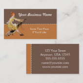 Mädchen-oder Reinigungs-Service-Visitenkarte Visitenkarte (Vorne/Hinten)