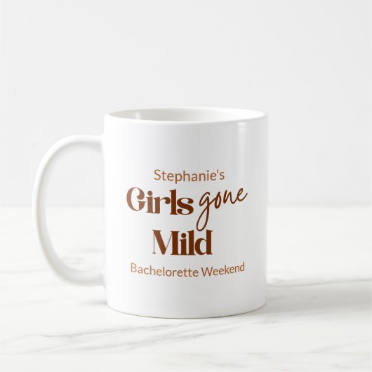 Mädchen ohne Grenzen Stylishes Skript Bach Strand  Kaffeetasse (Links)