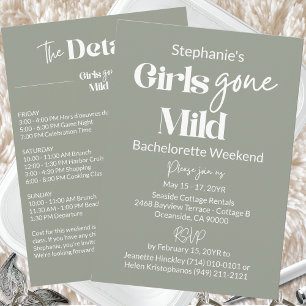 Mädchen ohne Hemmungen Weise Junggesellinnen Stran Einladung