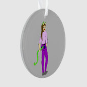 Mädchen Ornament (Vorderseite)