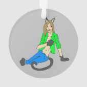 Mädchen Ornament (Rückseite)
