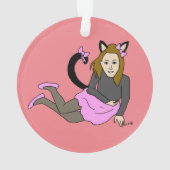 Mädchen Ornament (Rückseite)
