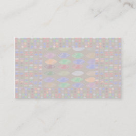 Mädchen Pakenham - heilendes Stein-Muster Visitenkarte