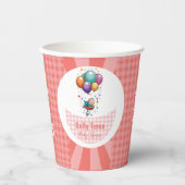 Mädchen Pappbecher (Vorderseite)