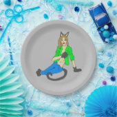 Mädchen Pappteller (Party)