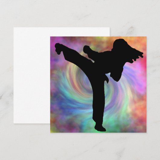 Mädchen-Party Einladung (Vorne/Hinten)