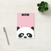 Mädchen Personalisiert Panda Bear Animal Kids Kawa Post-it Klebezettel (Büro)