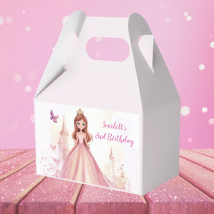 Mädchen Personalisiert Rosa Prinzessin Geburtstag Geschenkschachtel