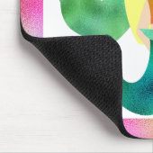 Mädchen-personalisierte blonde mousepad (Ecke)