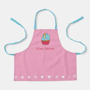 Mädchen Personalisierte Schürze - Star Baker