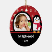 Mädchen-personalisierter Keramik Ornament (Rechts)