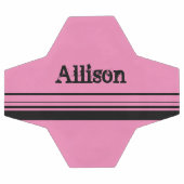 Mädchen - Pink-Fußball-Ball Fußball (Flach)