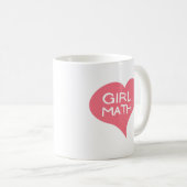 MÄDCHEN Pink Liebe Herz Kaffeetasse (VorderseiteRechts)