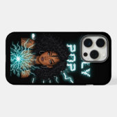 Mädchen-Pop-Blitz-Handyhülle iPhone Hülle (Rückseite (Horizontal))