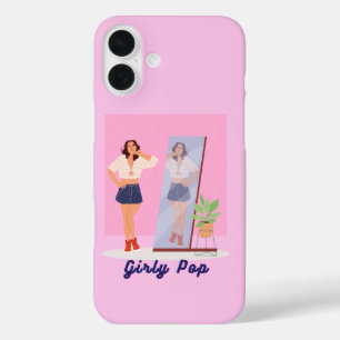 Mädchen-Pop-Handyhülle iPhone 16 Plus Hülle