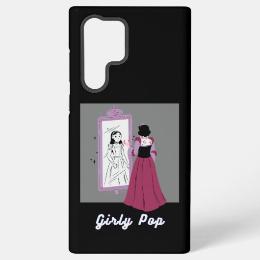 Mädchen-Pop-Handyhülle Samsung Galaxy Hülle (Rückseite)
