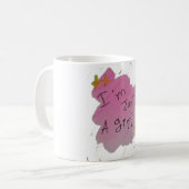 Mädchen-Pop.. Kaffeetasse (Vorderseite Links)