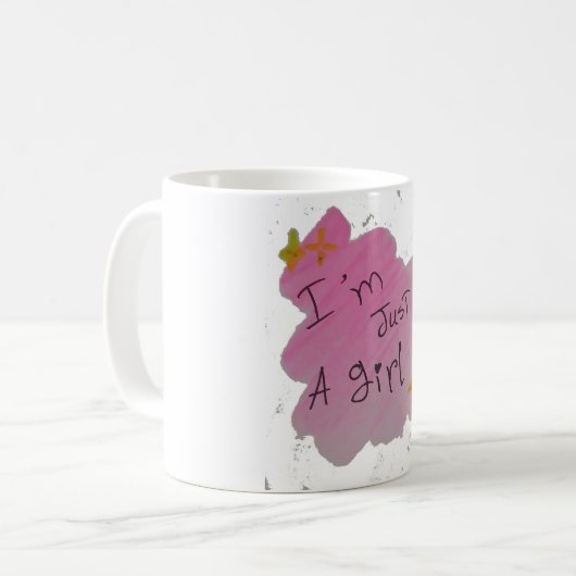 Mädchen-Pop.. Kaffeetasse (Vorderseite Links)
