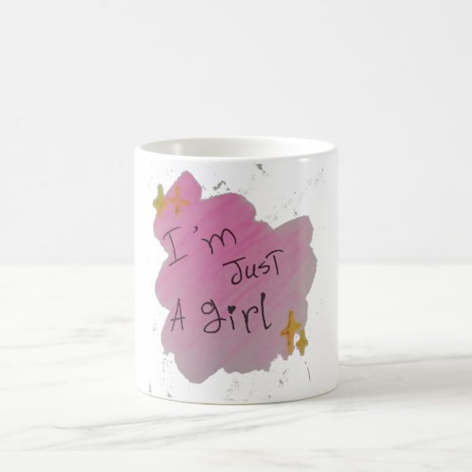 Mädchen-Pop.. Kaffeetasse (Mittel)
