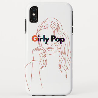 Mädchen-Pop - Orange/Braun Case-Mate iPhone Hülle