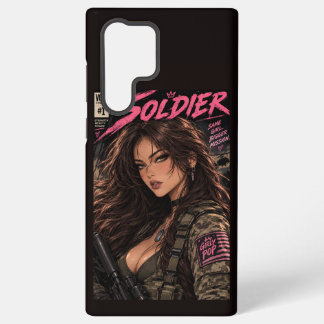 Mädchen-Pop-Soldat-Handyhülle Samsung Galaxy Hülle