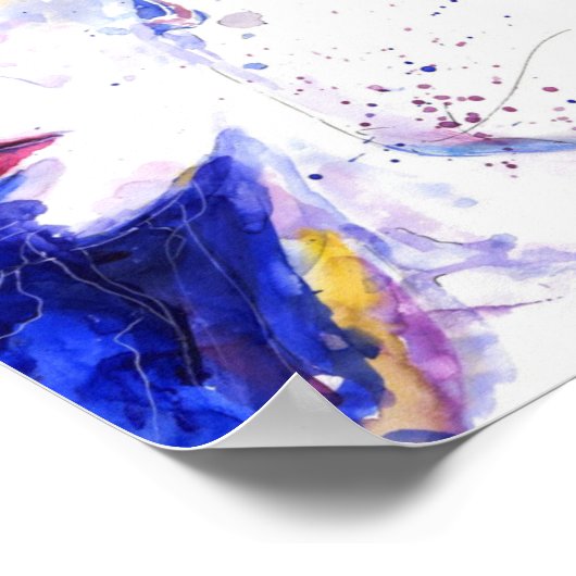 Mädchen Poster (Ecke)