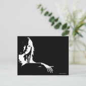 Mädchen Postkarte (Stehend Vorderseite)