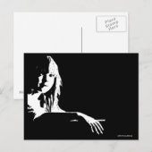 Mädchen Postkarte (Vorne/Hinten)