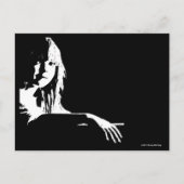 Mädchen Postkarte (Vorderseite)