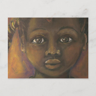 Mädchen Postkarte