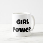 Mädchen Power 1 Kaffeetasse (VorderseiteRechts)