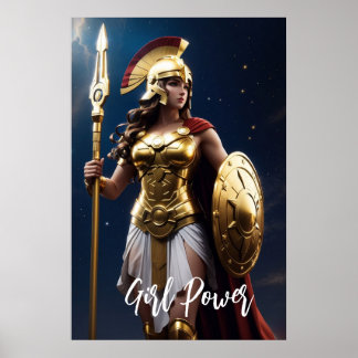 Mädchen Power! Athena Poster