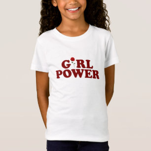 Mädchen-Power Bella+Leinwand angepasst T-Shirt