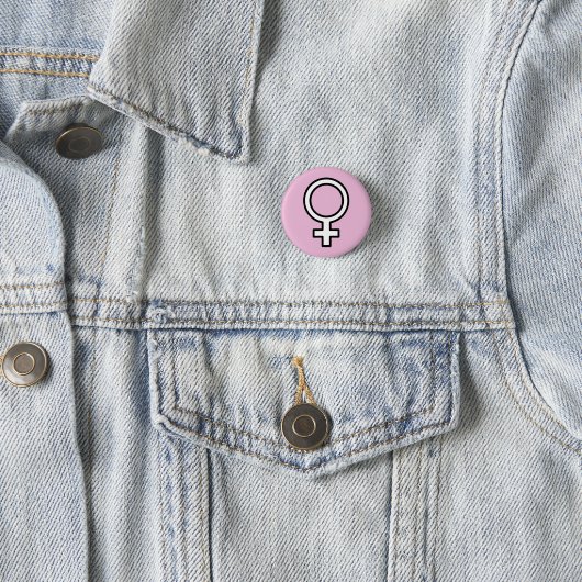 Mädchen-Power-Button Button (Beispiel)