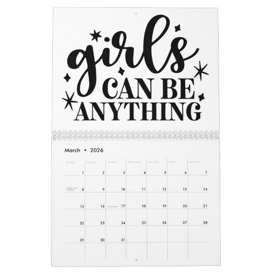 Mädchen POWER! Kalender (Mär 2026)