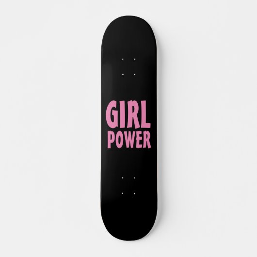 MÄDCHEN-POWER-MÄDCHEN-Skateboard Skateboard (Vorne)