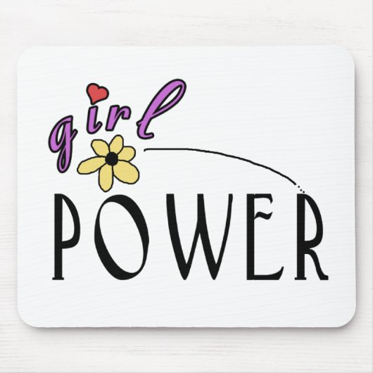 Mädchen-Power Mousepad (Vorne)