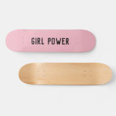 MÄDCHEN-POWER-ROSASKATEBOARDS SKATEBOARD (Horizontal)