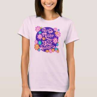 Mädchen-Power-Skater-Shirt T-Shirt