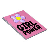MÄDCHEN POWER SPIRAL NOTEBOOK JOURNAL NOTIZBLOCK (Rechte Seite)