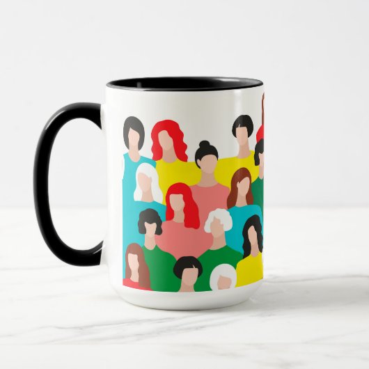 Mädchen-Power Tasse (Links)