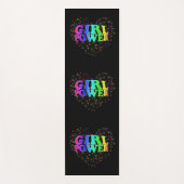 Mädchen Power! - Yogamatte (Vorderseite)